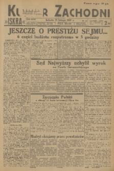 Kurjer Zachodni Iskra. R.28, 1937, nr 44
