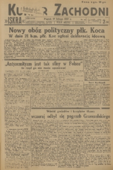 Kurjer Zachodni Iskra. R.28, 1937, nr 50