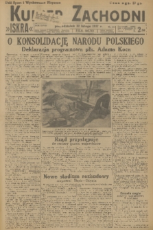 Kurjer Zachodni Iskra. R.28, 1937, nr 53