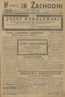 Kurjer Zachodni Iskra. R.28, 1937, nr 69