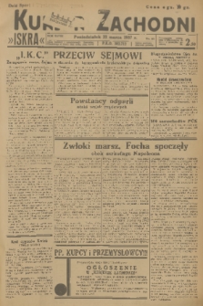 Kurjer Zachodni Iskra. R.28, 1937, nr 81