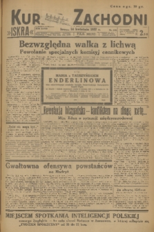 Kurjer Zachodni Iskra. R.28, 1937, nr 102
