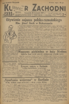 Kurjer Zachodni Iskra. R.28, 1937, nr 110 + dod.