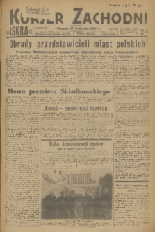 Kurjer Zachodni Iskra. R.28, 1937, nr 115