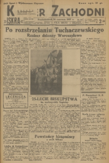 Kurjer Zachodni Iskra. R.28, 1937, nr 161