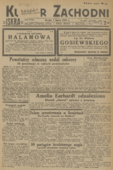 Kurjer Zachodni Iskra. R.28, 1937, nr 184