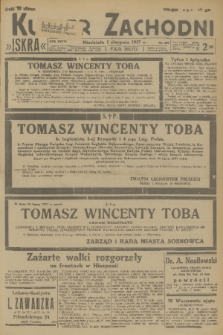 Kurjer Zachodni Iskra. R.28, 1937, nr 209