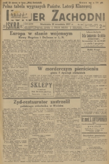 Kurjer Zachodni Iskra. R.28, 1937, nr 258