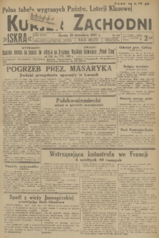 Kurjer Zachodni Iskra. R.28, 1937, nr 261