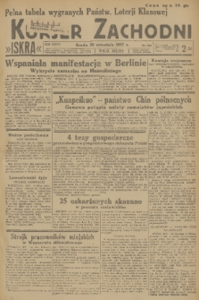Kurjer Zachodni Iskra. R.28, 1937, nr 268