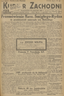Kurjer Zachodni Iskra. R.28, 1937, nr 287