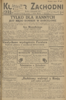 Kurjer Zachodni Iskra. R.28, 1937, nr 302
