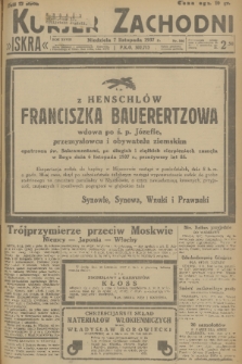 Kurjer Zachodni Iskra. R.28, 1937, nr 306