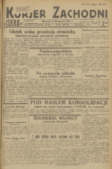 Kurjer Zachodni Iskra. R.28, 1937, nr 308