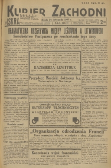 Kurjer Zachodni Iskra. R.28, 1937, nr 323
