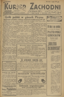 Kurjer Zachodni Iskra. R.28, 1937, nr 327