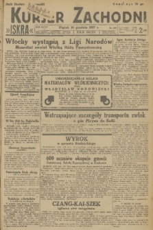 Kurjer Zachodni Iskra. R.28, 1937, nr 339 + dod.
