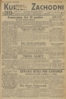 Kurjer Zachodni Iskra. R.28, 1937, nr 352 + dod.