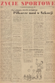 Życie Sportowe. R.1, 1946, nr 4