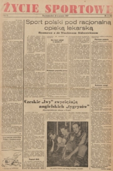 Życie Sportowe. R.2, 1947, nr 2