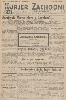 Kurjer Zachodni Iskra. R.26, 1935, nr 5