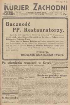 Kurjer Zachodni Iskra. R.26, 1935, nr 72