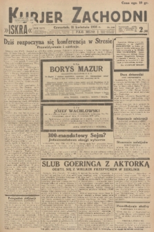 Kurjer Zachodni Iskra. R.26, 1935, nr 100