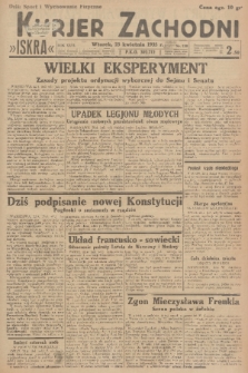 Kurjer Zachodni Iskra. R.26, 1935, nr 110