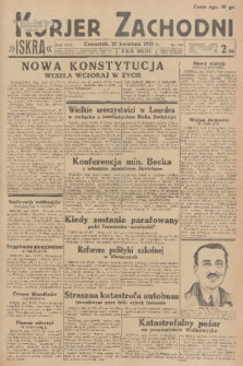 Kurjer Zachodni Iskra. R.26, 1935, nr 112