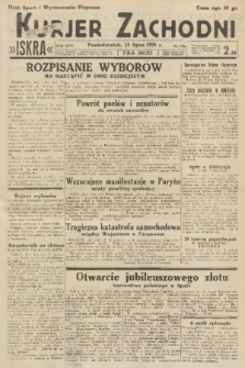 Kurjer Zachodni Iskra. R.26, 1935, nr 190