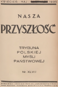 Nasza Przyszłość : trybuna polskiej myśli państwowej. 1936, Tom 48