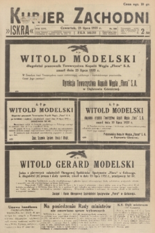Kurjer Zachodni Iskra. R.26, 1935, nr 200
