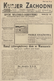 Kurjer Zachodni Iskra. R.26, 1935, nr 207