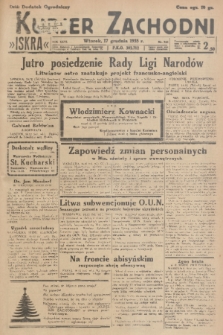 Kurjer Zachodni Iskra. R.26, 1935, nr 345