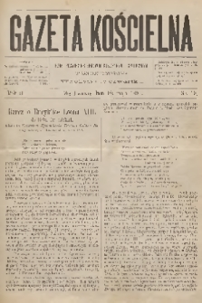 Gazeta Kościelna : pismo poświęcone sprawom kościelnym i społecznym : organ duchowieństwa. R.2, 1894, nr 19