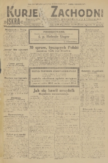Kurjer Zachodni Iskra : dziennik polityczny, gospodarczy i literacki. R.22, 1931, nr 2