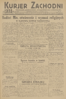 Kurjer Zachodni Iskra : dziennik polityczny, gospodarczy i literacki. R.22, 1931, nr 11