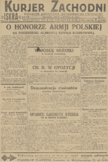 Kurjer Zachodni Iskra : dziennik polityczny, gospodarczy i literacki. R.22, 1931, nr 19