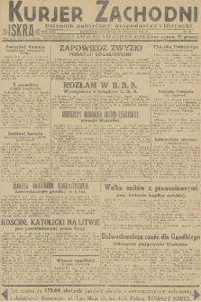 Kurjer Zachodni Iskra : dziennik polityczny, gospodarczy i literacki. R.22, 1931, nr 23