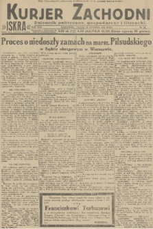 Kurjer Zachodni Iskra : dziennik polityczny, gospodarczy i literacki. R.22, 1931, nr 24