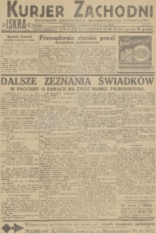 Kurjer Zachodni Iskra : dziennik polityczny, gospodarczy i literacki. R.22, 1931, nr 26
