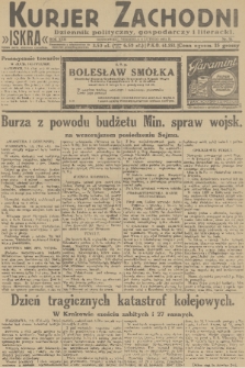 Kurjer Zachodni Iskra : dziennik polityczny, gospodarczy i literacki. R.22, 1931, nr 32