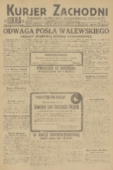 Kurjer Zachodni Iskra : dziennik polityczny, gospodarczy i literacki. R.22, 1931, nr 48