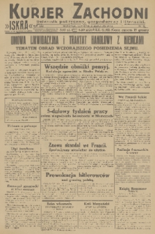 Kurjer Zachodni Iskra : dziennik polityczny, gospodarczy i literacki. R.22, 1931, nr 59