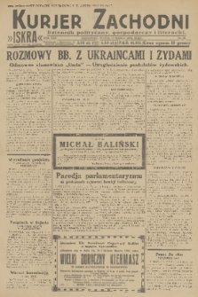 Kurjer Zachodni Iskra : dziennik polityczny, gospodarczy i literacki. R.22, 1931, nr 60