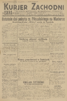 Kurjer Zachodni Iskra : dziennik polityczny, gospodarczy i literacki. R.22, 1931, nr 66