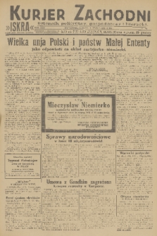 Kurjer Zachodni Iskra : dziennik polityczny, gospodarczy i literacki. R.22, 1931, nr 73