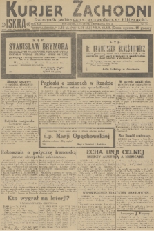 Kurjer Zachodni Iskra : dziennik polityczny, gospodarczy i literacki. R.22, 1931, nr 77