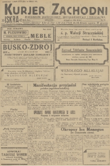 Kurjer Zachodni Iskra : dziennik polityczny, gospodarczy i literacki. R.22, 1931, nr 79