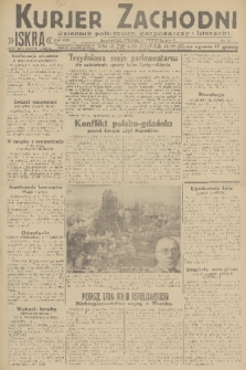 Kurjer Zachodni Iskra : dziennik polityczny, gospodarczy i literacki. R.22, 1931, nr 91